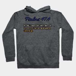 Psalms 47:4 Hoodie